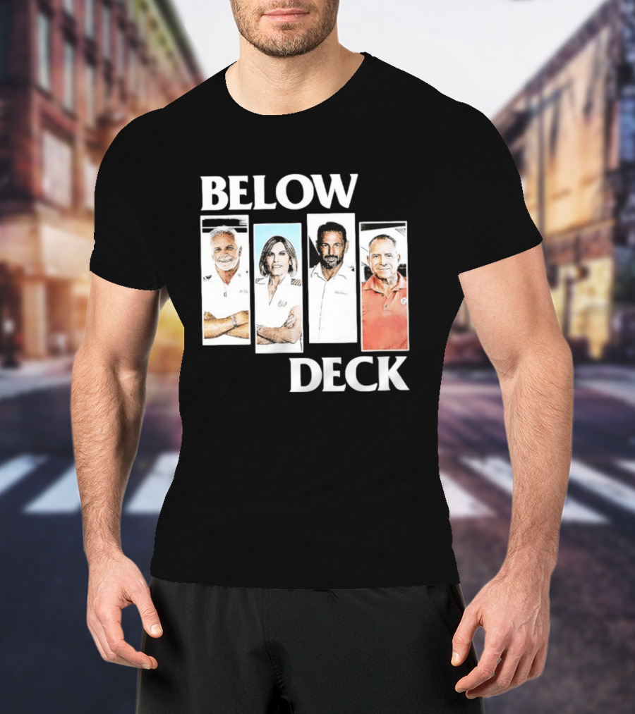 Below Deck Captains Lee Rosbach Sandy Yawn Portraits T-Shirt