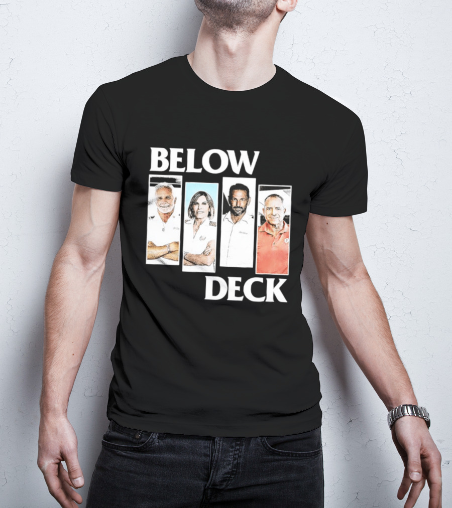 Below Deck Captains Lee Rosbach Sandy Yawn Portraits T-Shirt