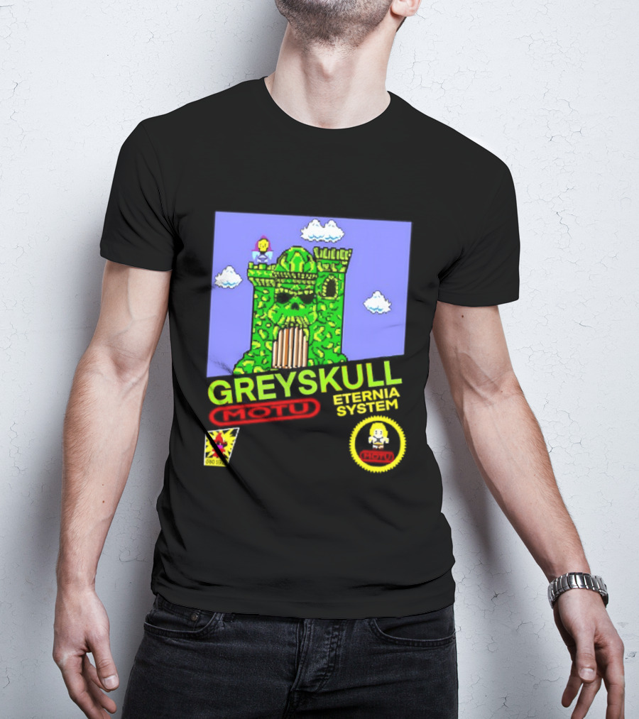 Greyskull Eternia System Motu Orko Series Castle T-Shirt