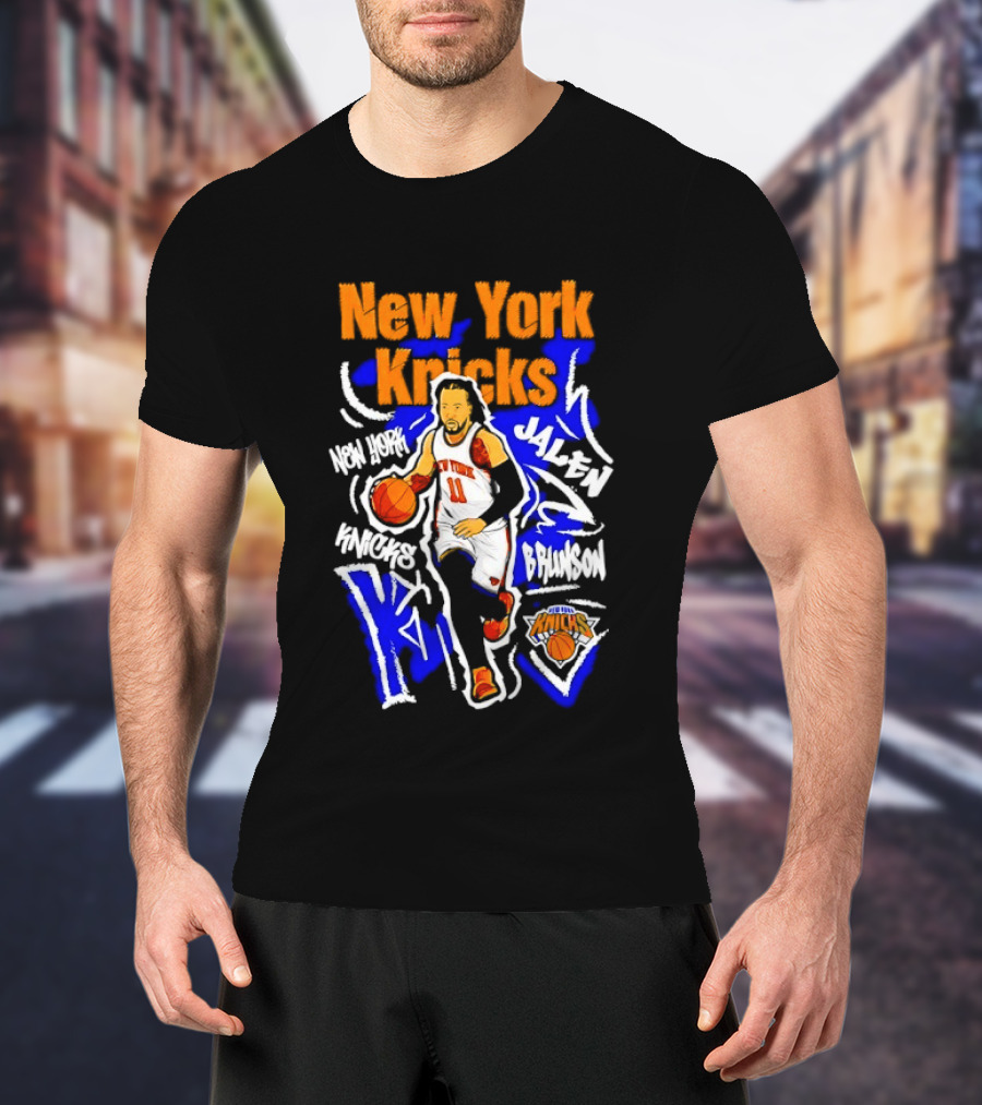 New York Knicks Jalen Brunson MVP Players NBA Basketball T-Shirt