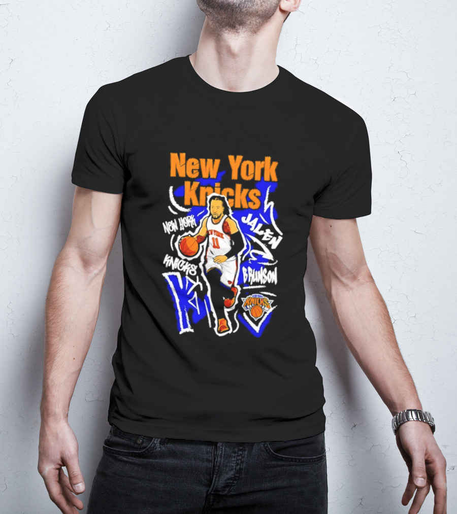 New York Knicks Jalen Brunson MVP Players NBA Basketball T-Shirt