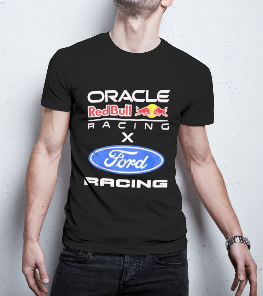 Oracle Red Bull Racing X Ford Racing Formula 1 Collaboration T-Shirt