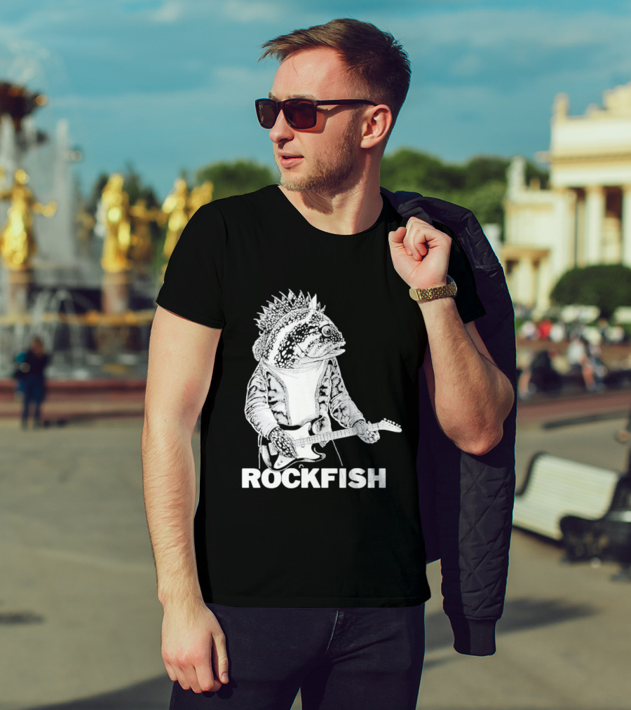 Rockfish Jacket Electric Guitar Performance T-Shirt