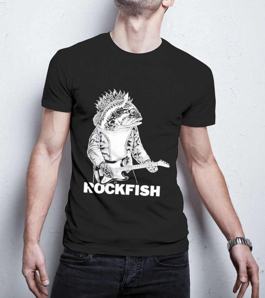 Rockfish Jacket Electric Guitar Performance T-Shirt