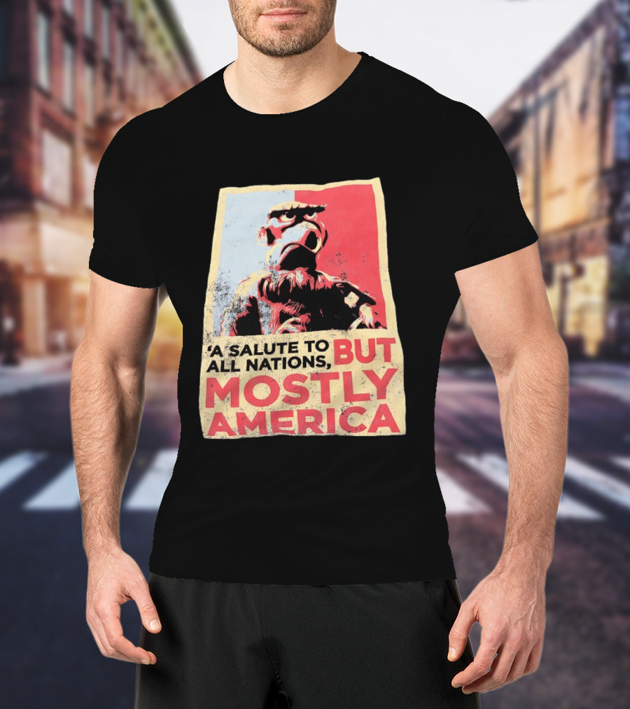 Sam The Eagle A Salute To All Nations But Mostly America Muppets T-Shirt