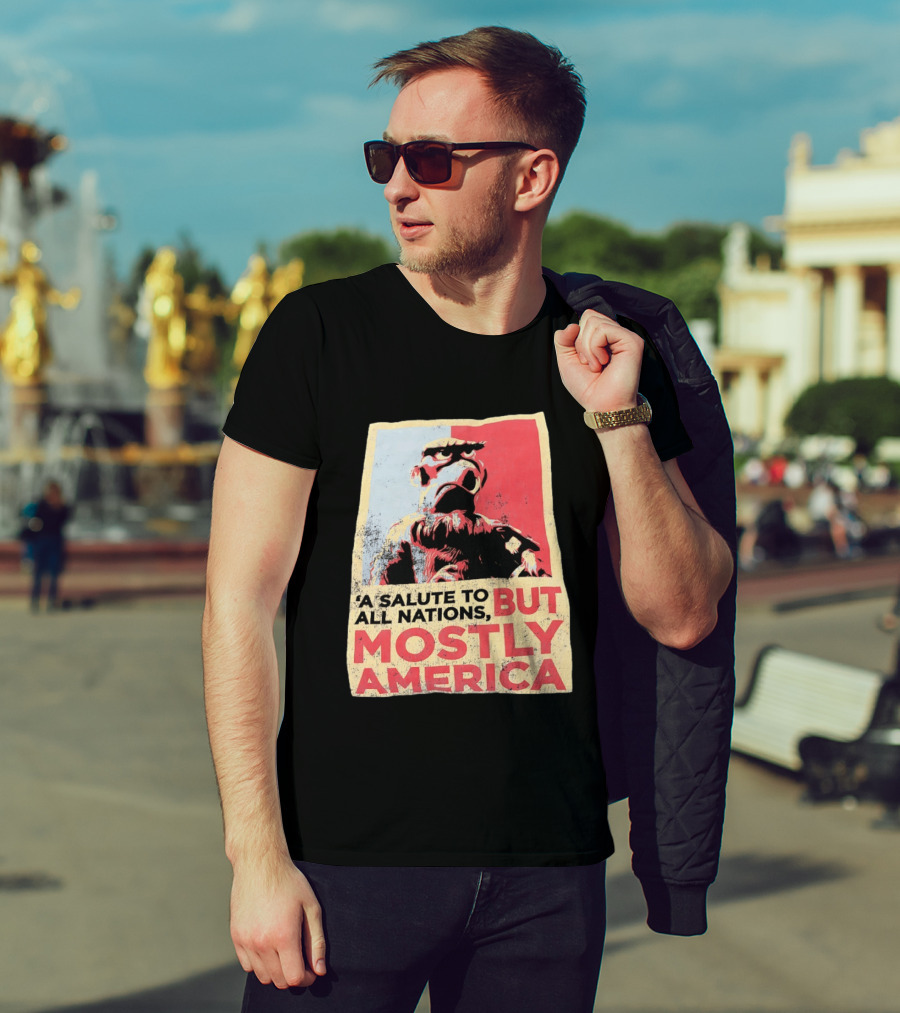Sam The Eagle A Salute To All Nations But Mostly America Muppets T-Shirt