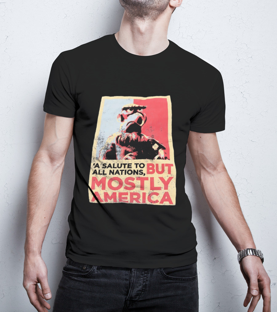 Sam The Eagle A Salute To All Nations But Mostly America Muppets T-Shirt