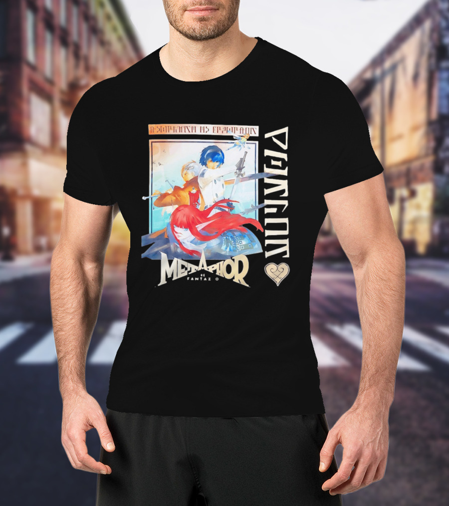 Metaphor ReFantazio Characters Fantasy Art Gaming Adventure T-Shirt