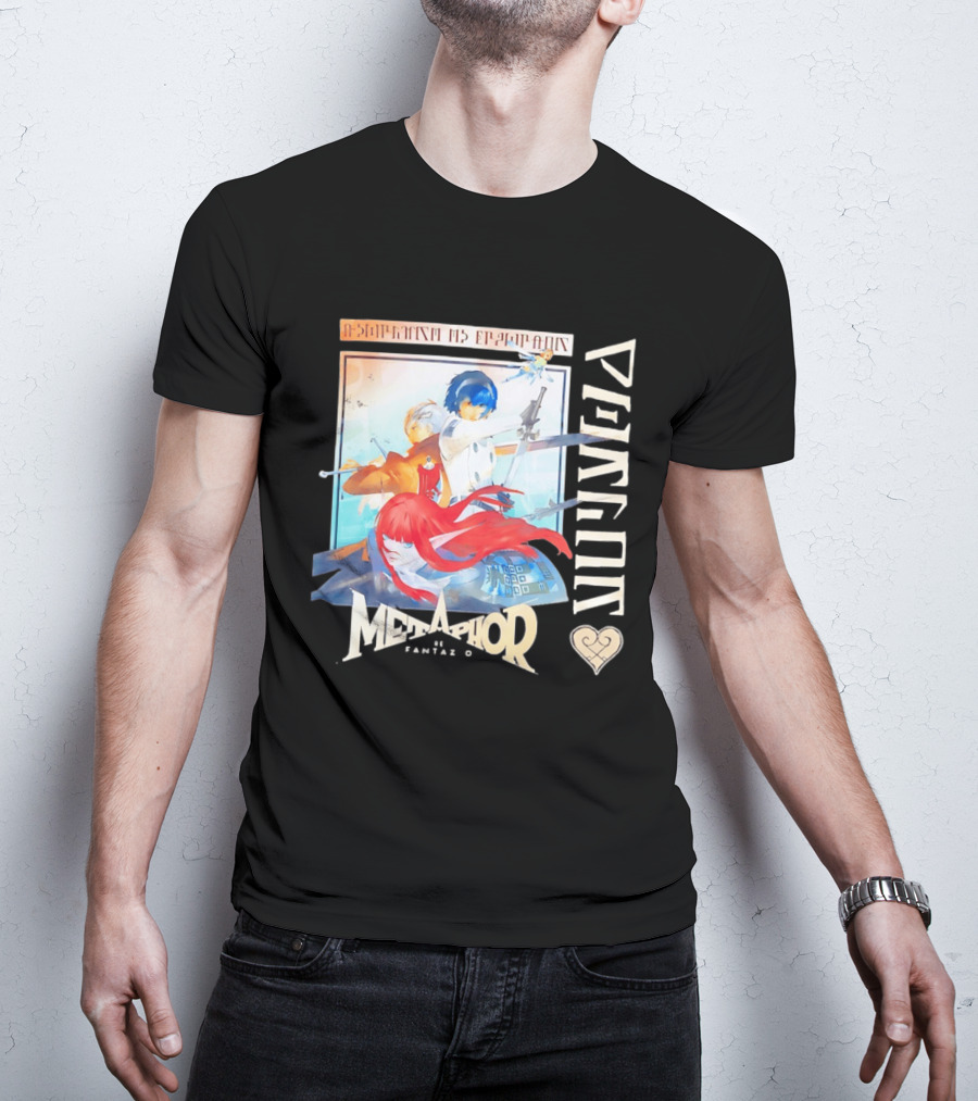 Metaphor ReFantazio Characters Fantasy Art Gaming Adventure T-Shirt