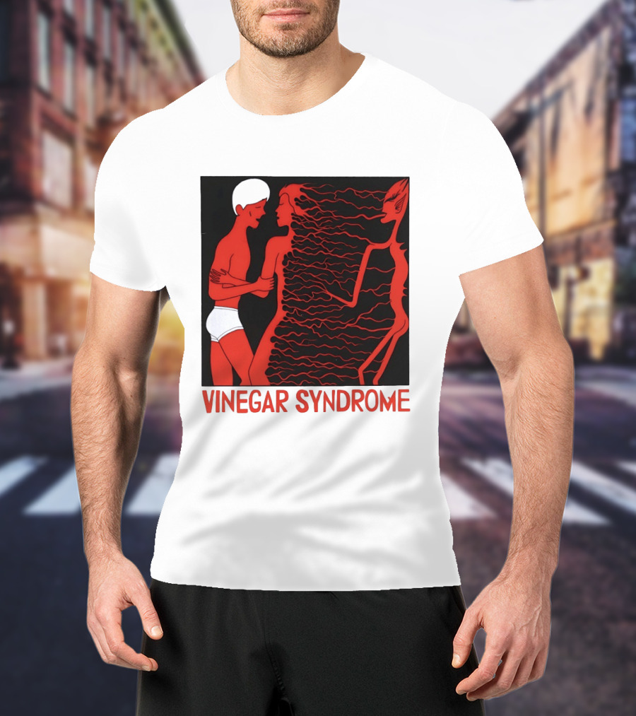 Vinegar Syndrome Cult Film Horror Home Video Vintage Aesthetic T-Shirt