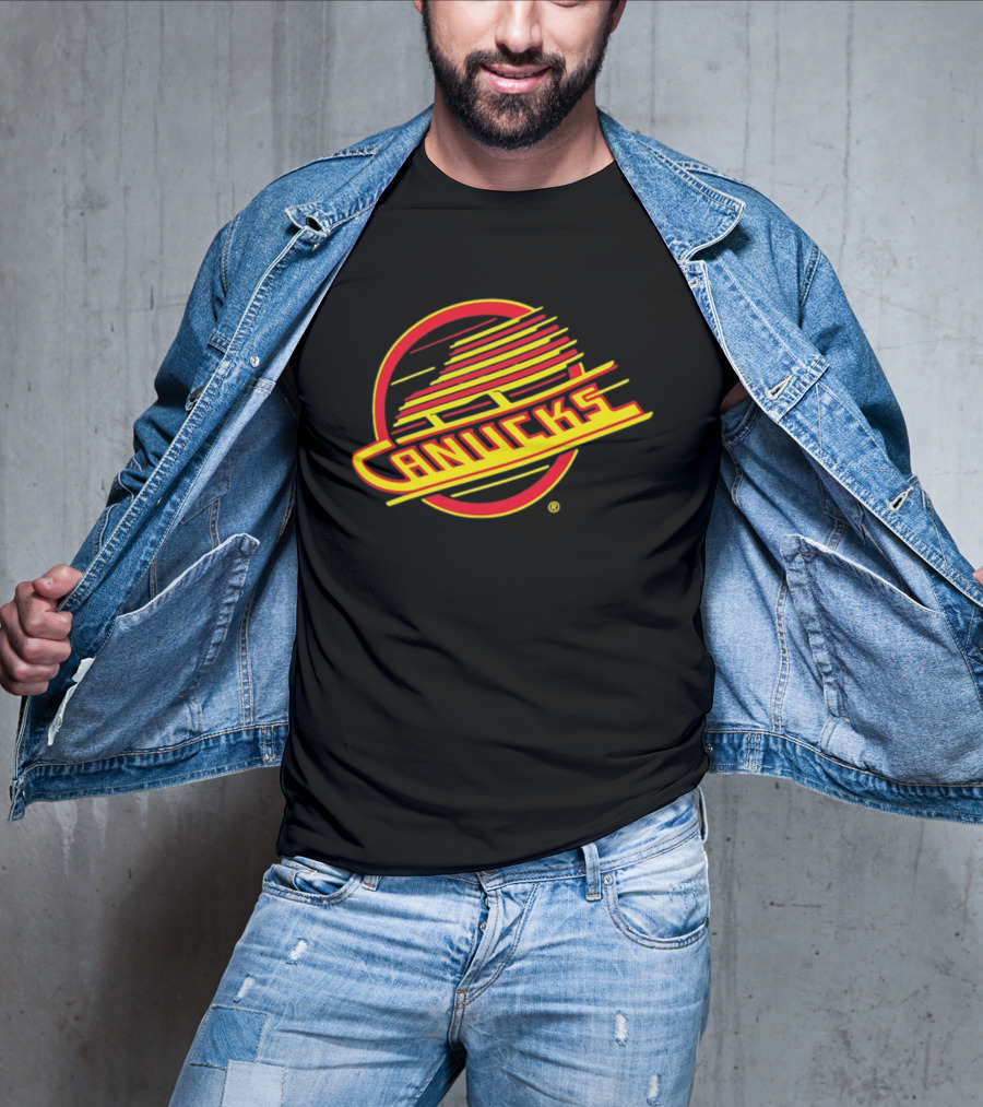 Vancouver Canucks Skate Logo NHL Hockey T-Shirt