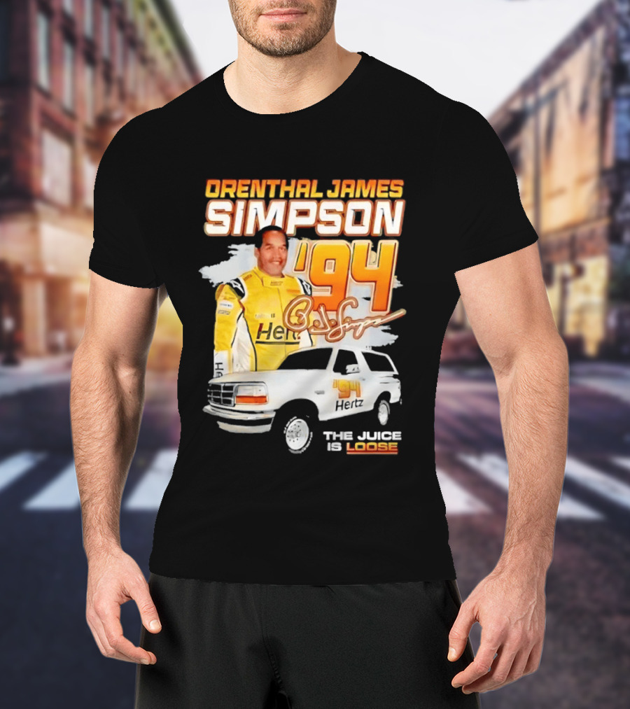 Orenthal James Simpson '94 The Juice Is Loose T-Shirt