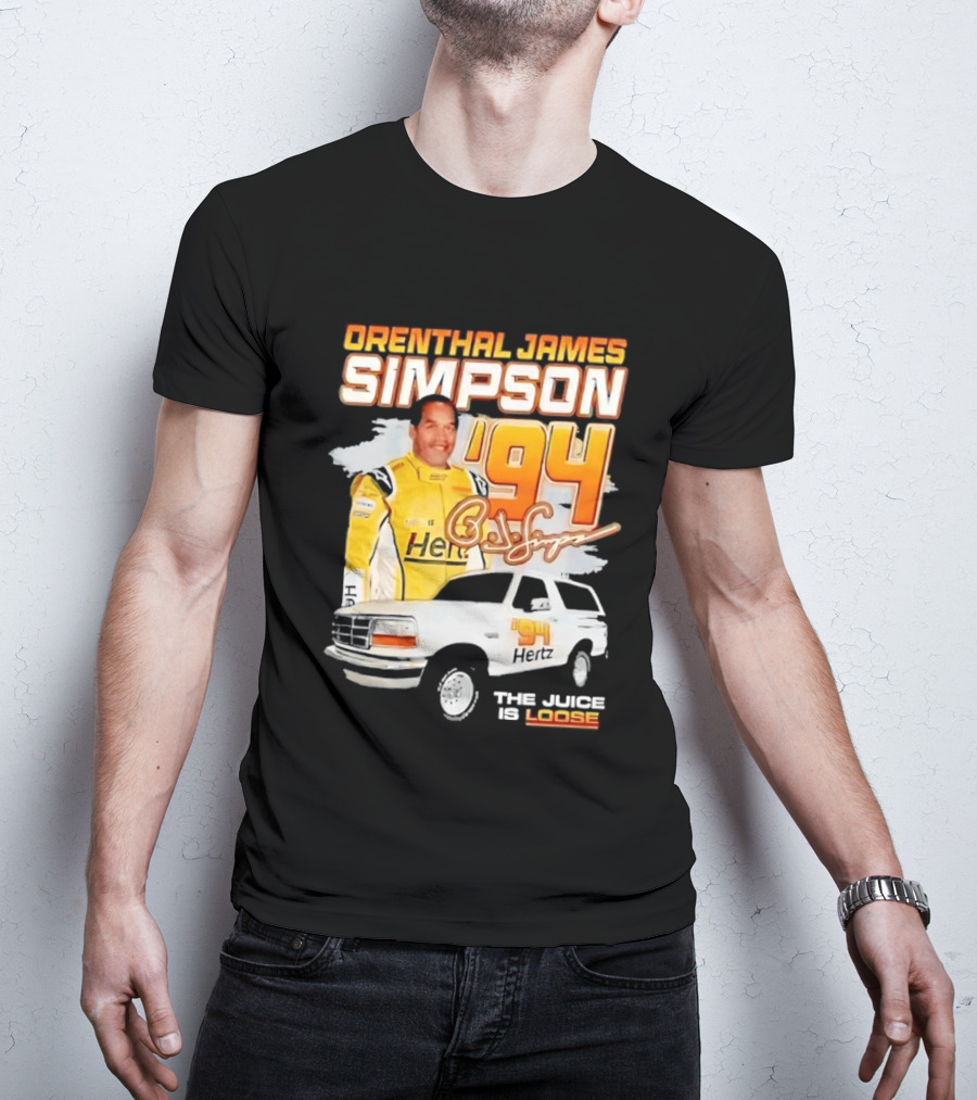 Orenthal James Simpson '94 The Juice Is Loose T-Shirt