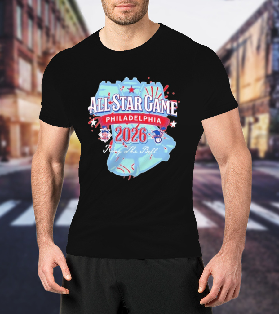 Philadelphia 2026 All Star Game Ring The Bell T-Shirt
