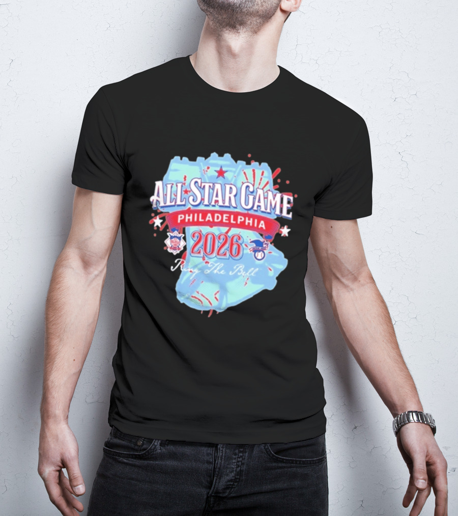 Philadelphia 2026 All Star Game Ring The Bell T-Shirt