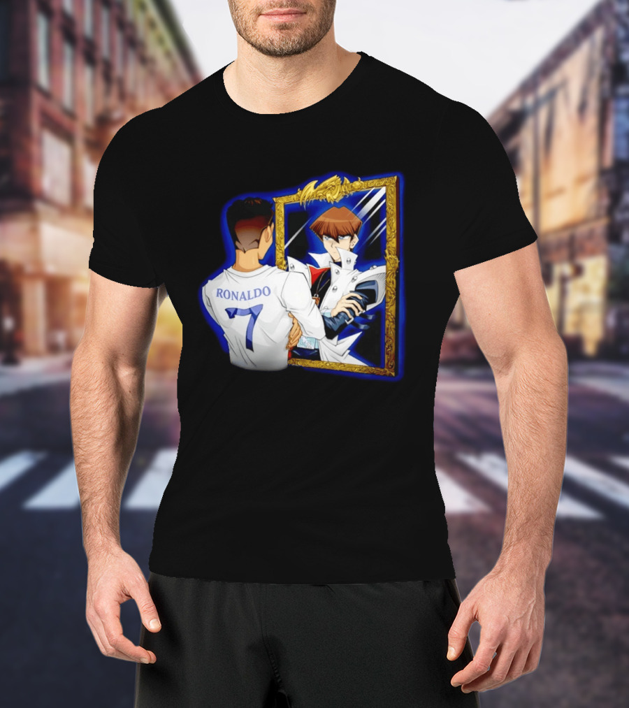 Ronaldo 7 Reflects Seto Kaiba Mirror T-Shirt