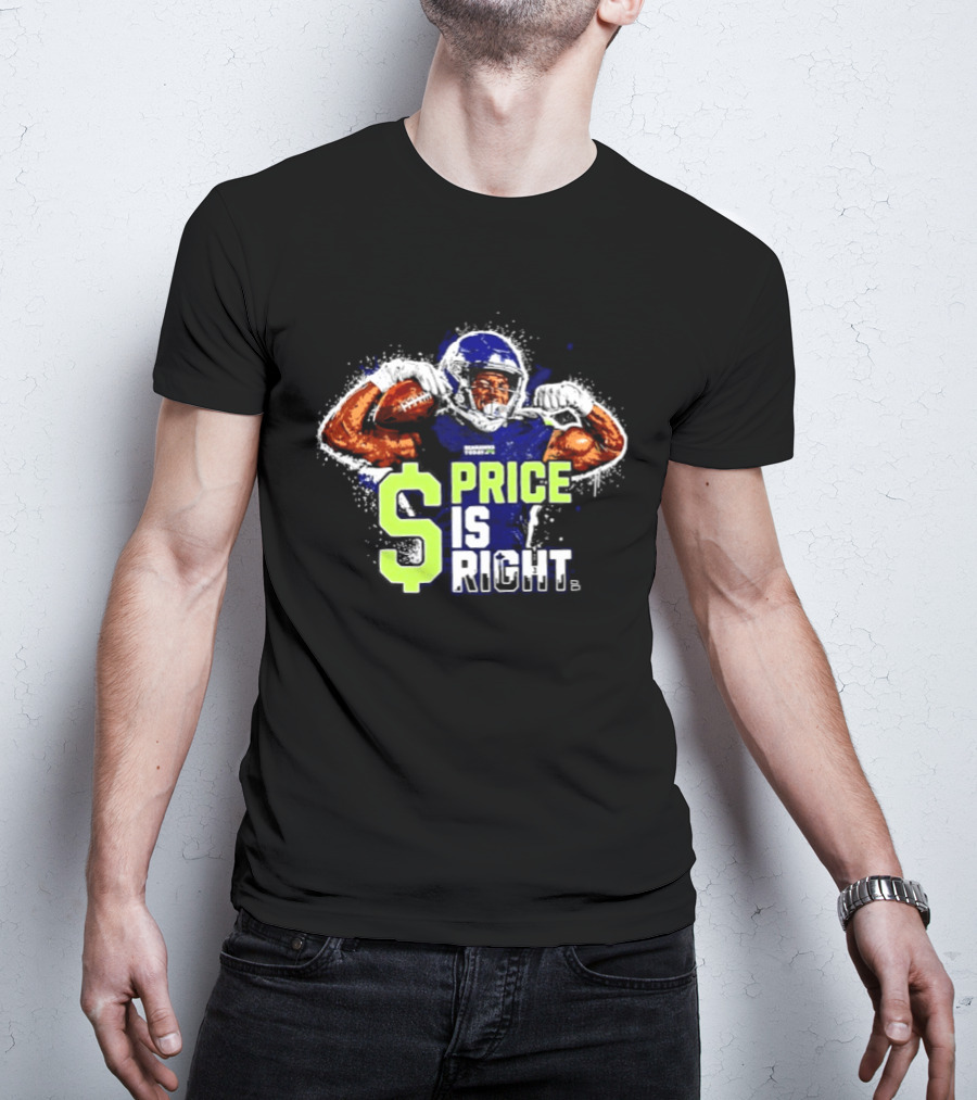 Seattle Seahawks Price Is Right Football Seahawks Today T-Shirt