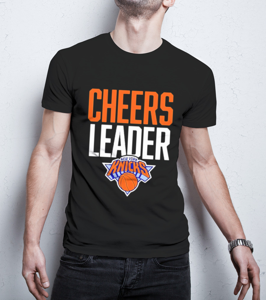 Cheers Leader New York Knicks NBA Basketball T-Shirt