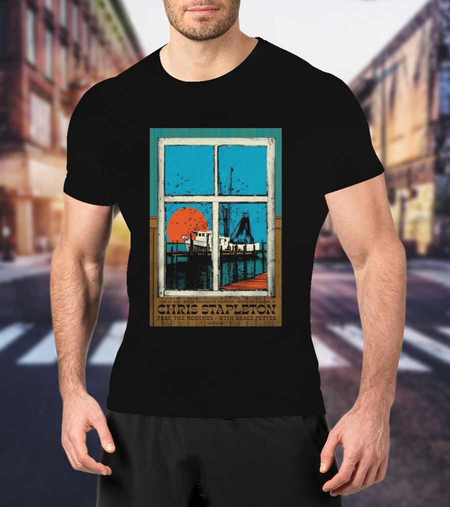 Chris Stapleton June 26 2026 North Charleston SC T-Shirt