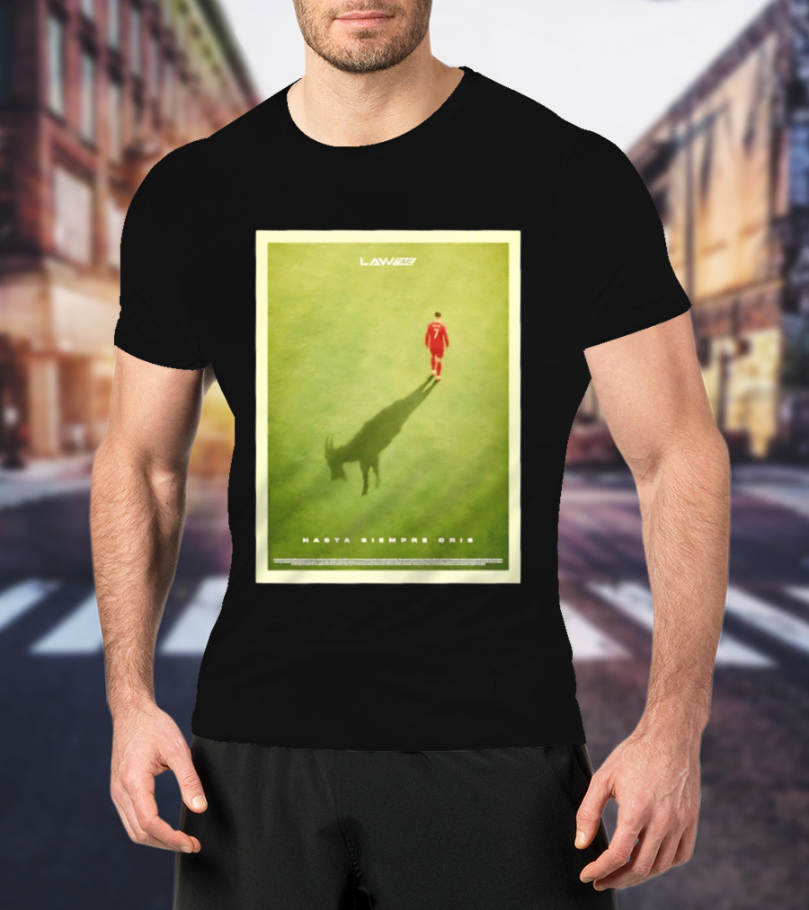 Cristiano Ronaldo Portugal Goat Hasta Siempre Cris T-Shirt