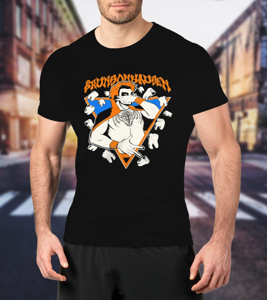 Danhausen Brunsonhausen New York Knicks T-Shirt