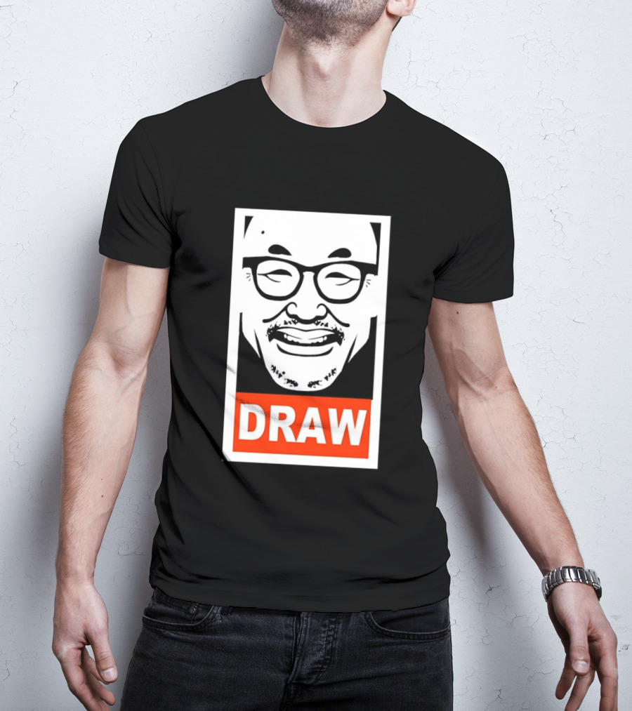 Draw Bob Ross The Joy Of Painting T-Shirt