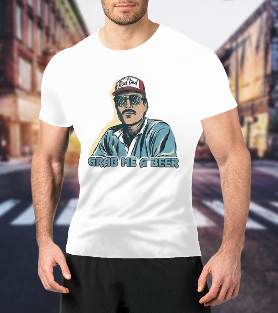 Grab Me A Beer Cool Rad Dad T-Shirt