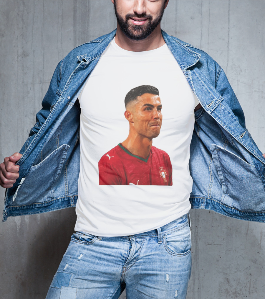 Cristiano Ronaldo Portugal Emotional Moment T-Shirt