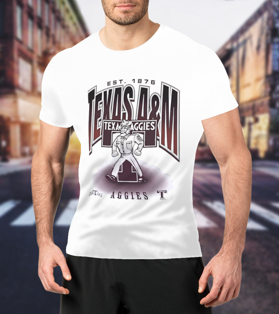 Texas A&M Aggies Est 1876 College Station Traditions Aggieland Football Texas T T-Shirt
