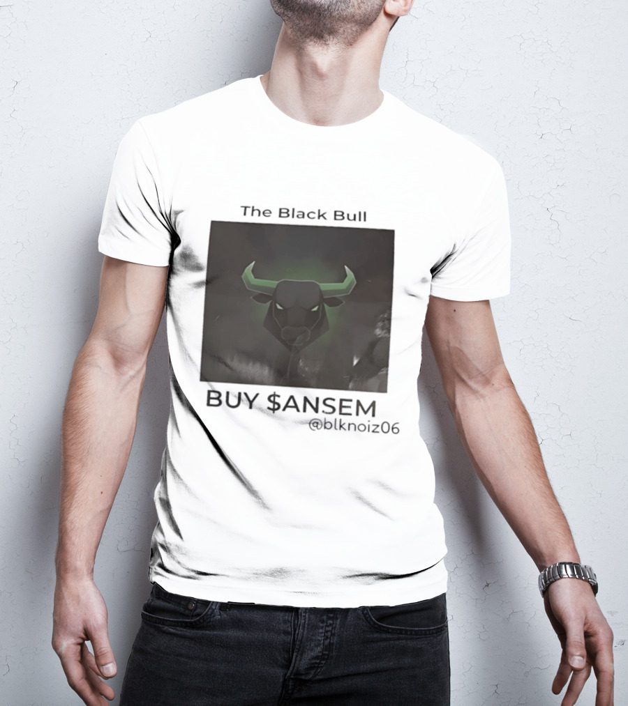 The Black Bull Buy $ANSEM Blknoiz06 Crypto T-Shirt