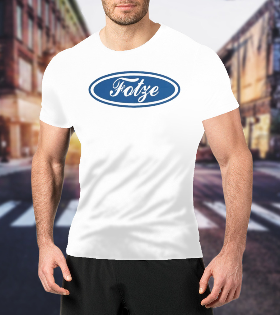 Versager Clothing Fotze Blue Oval T-Shirt