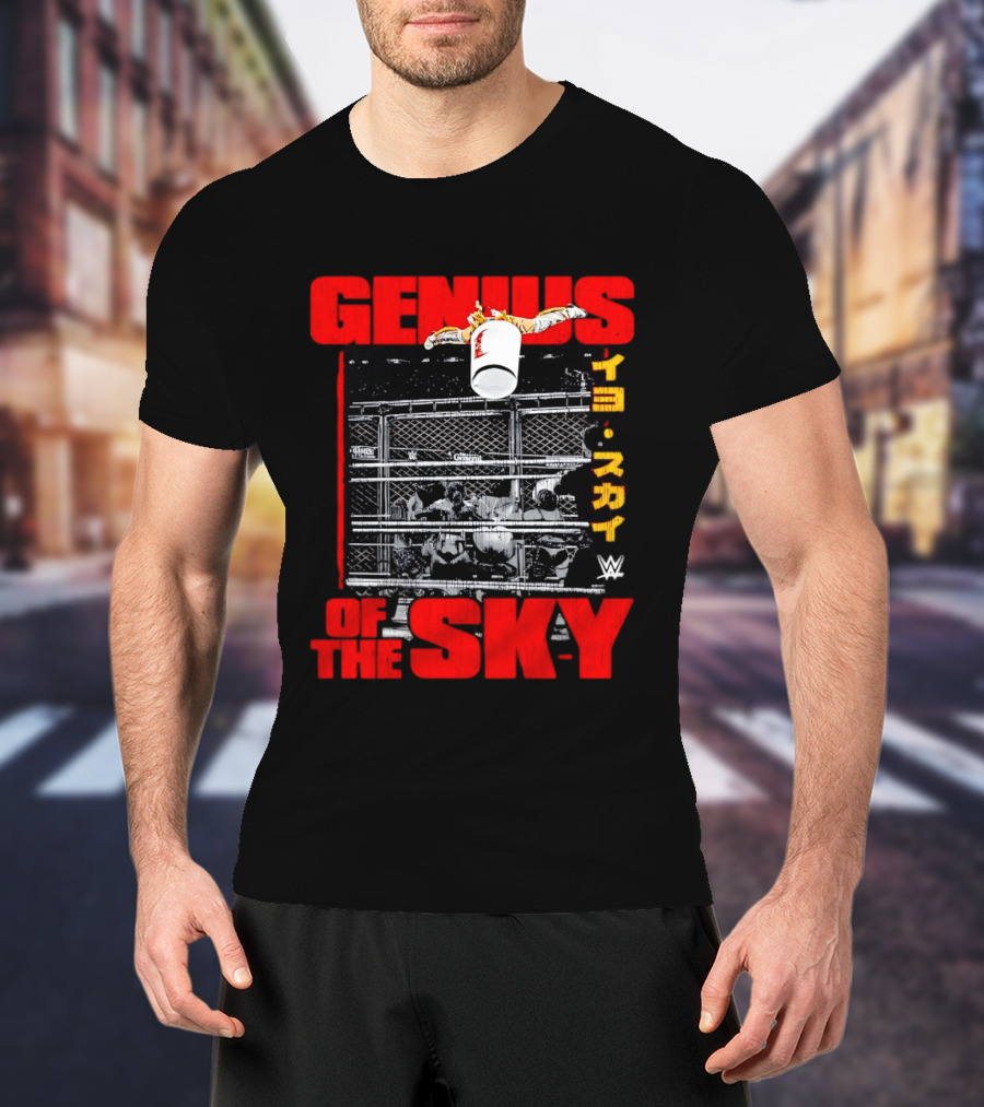 Genius Of The Sky WWE Cage Match T-Shirt