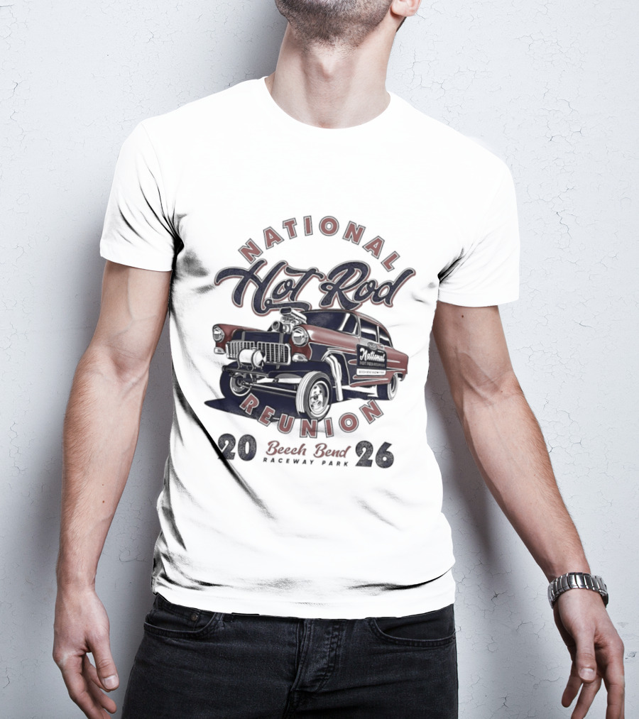 National Hot Rod Reunion 2026 Beech Bend Raceway Park T-Shirt