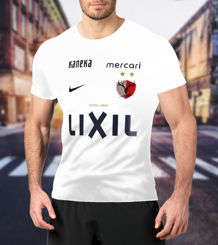 Kashima Antlers Kaneka Mercari LIXIL Nike Football Dream T-Shirt