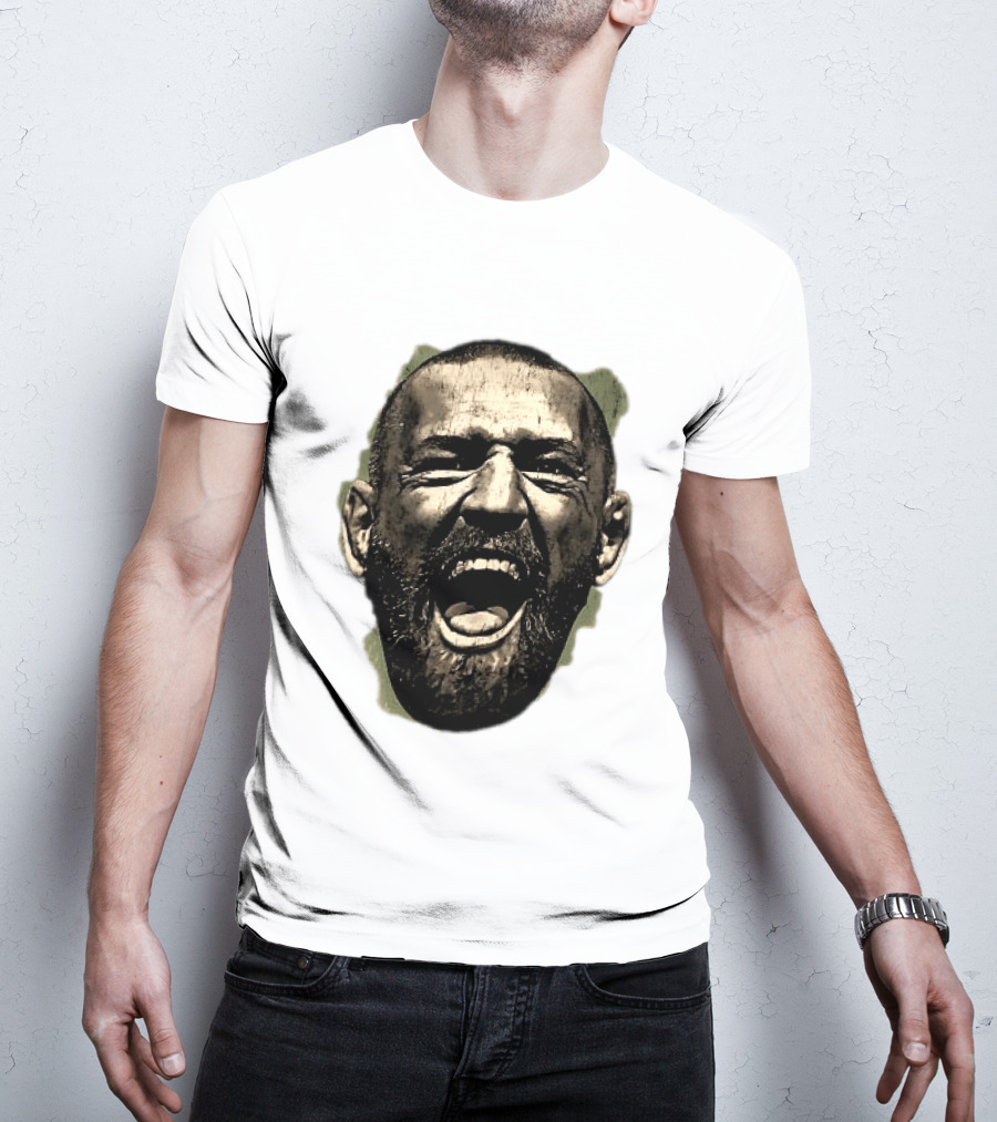 UFC The Notorious Conor McGregor Takeover Swag Head 2 Sided T-Shirt