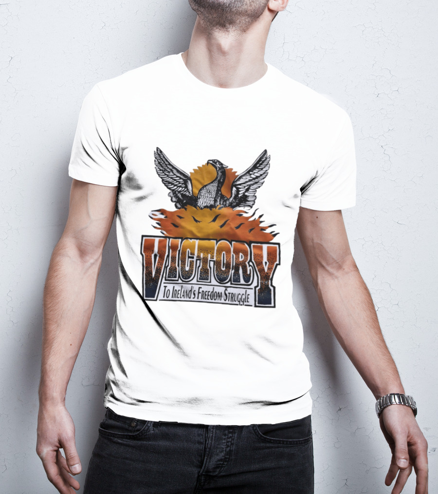 Victory Ireland Freedom Struggle Phoenix Wings Rising T-Shirt