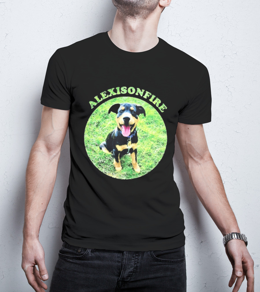 Alexisonfire Pupper Dog On Grass T-Shirt
