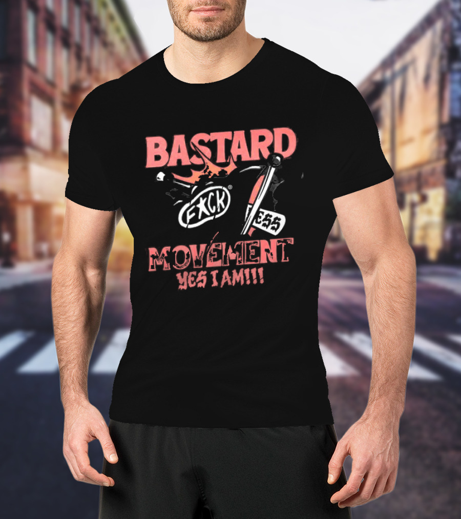 Bastard Movement EXCH Skeleton Car 333 T-Shirt