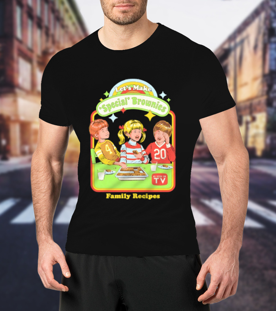 Let's Make Special Brownies As Seen On TV Family Recipes T-Shirt
