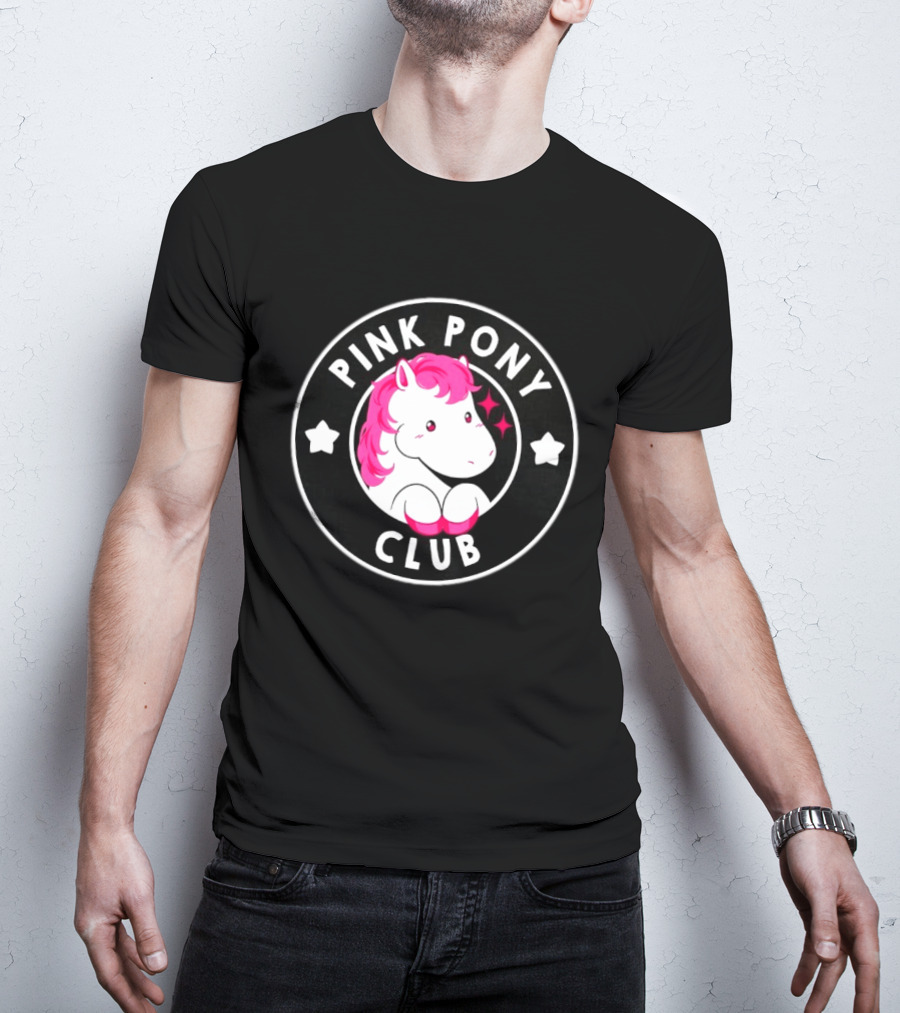Pink Pony Club Chappell Roan Music Pop Cute Horse Icon Trend T-Shirt