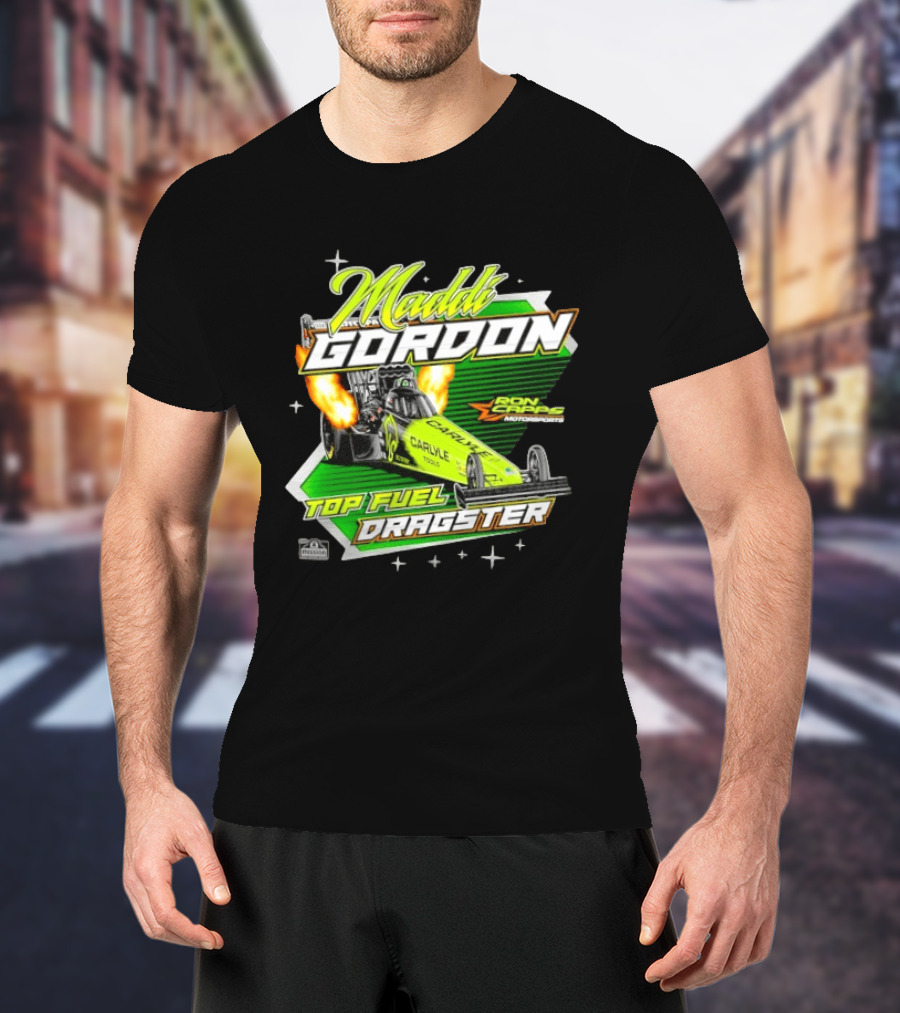 Maddi Gordon Ron Capps Motorsports Carlyle Tools Top Fuel Dragster T-Shirt