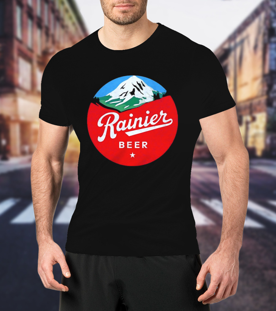 Rainier Beer Mountain T-Shirt