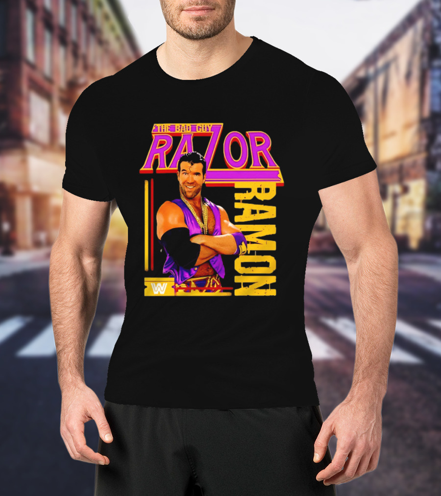 Razor Ramon The Bad Guy WWE Wrestling Superstar T-Shirt