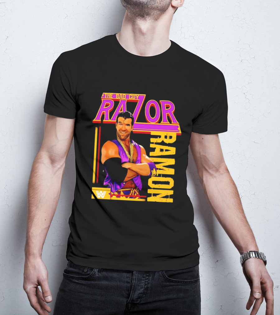 Razor Ramon The Bad Guy WWE Wrestling Superstar T-Shirt