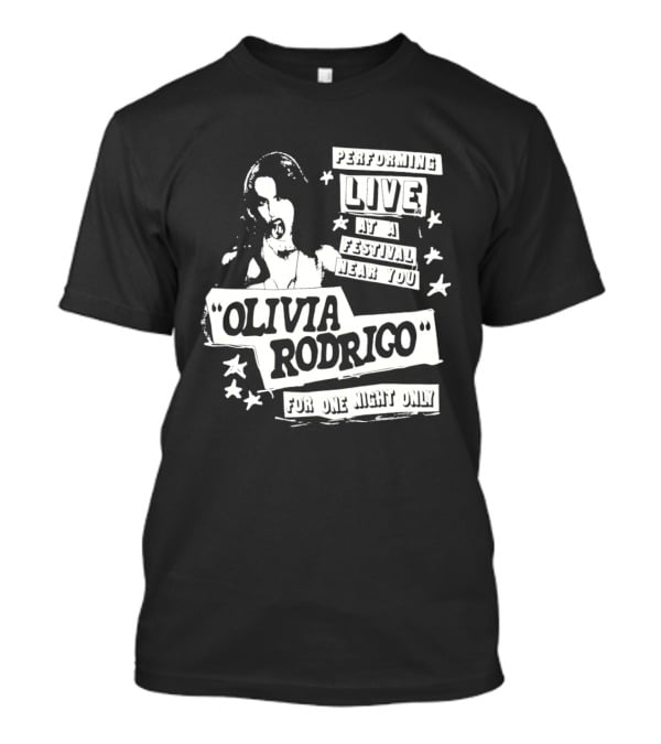 Olivia Rodrigo Live Performance For The Next Day Festival T-Shirt