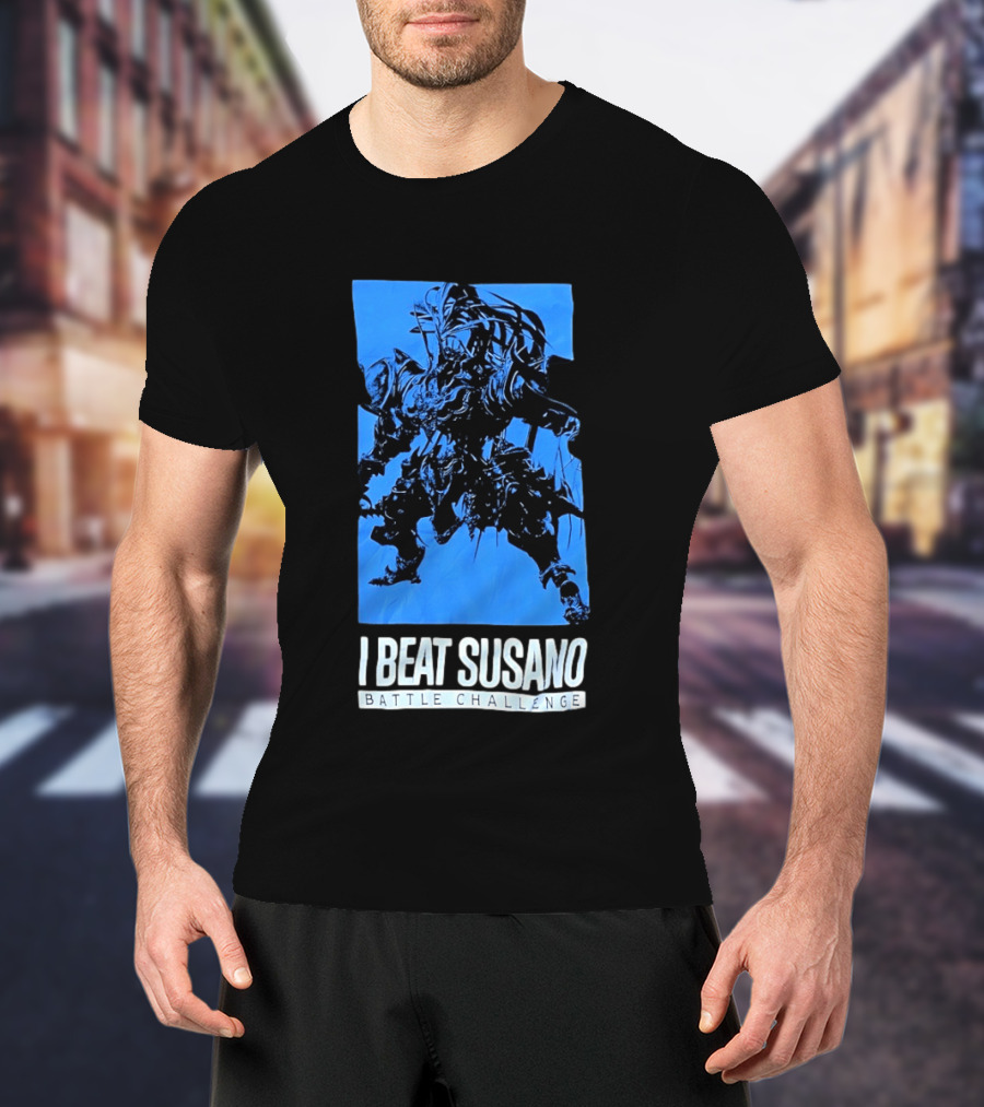 I Beat Susano Battle Challenge Final Fantasy XIV Victory T-Shirt