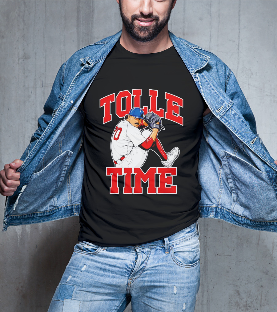 Tolle Time Payton Tolle Boston Red Sox Pitching Baseball T-Shirt