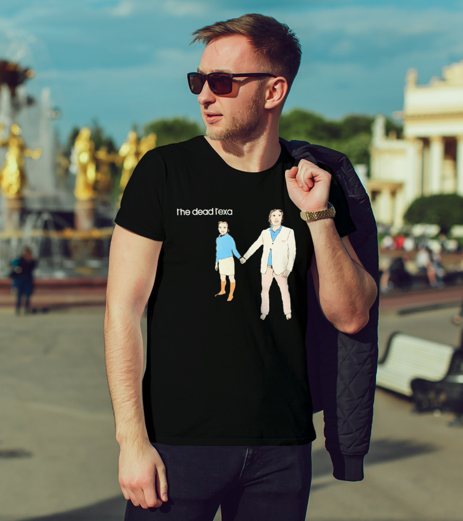 The Dead Texan Holding Hands Kranky Records Vintage Album Cover T-Shirt