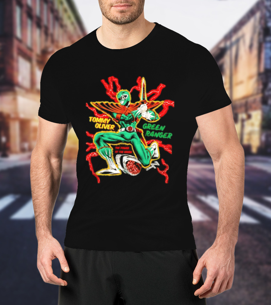 Tommy Oliver Green Ranger The Power Of The Green T-Shirt