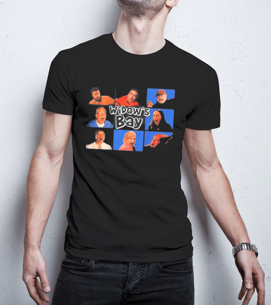 Widow's Bay Collage With Diverse Expressions T-Shirt